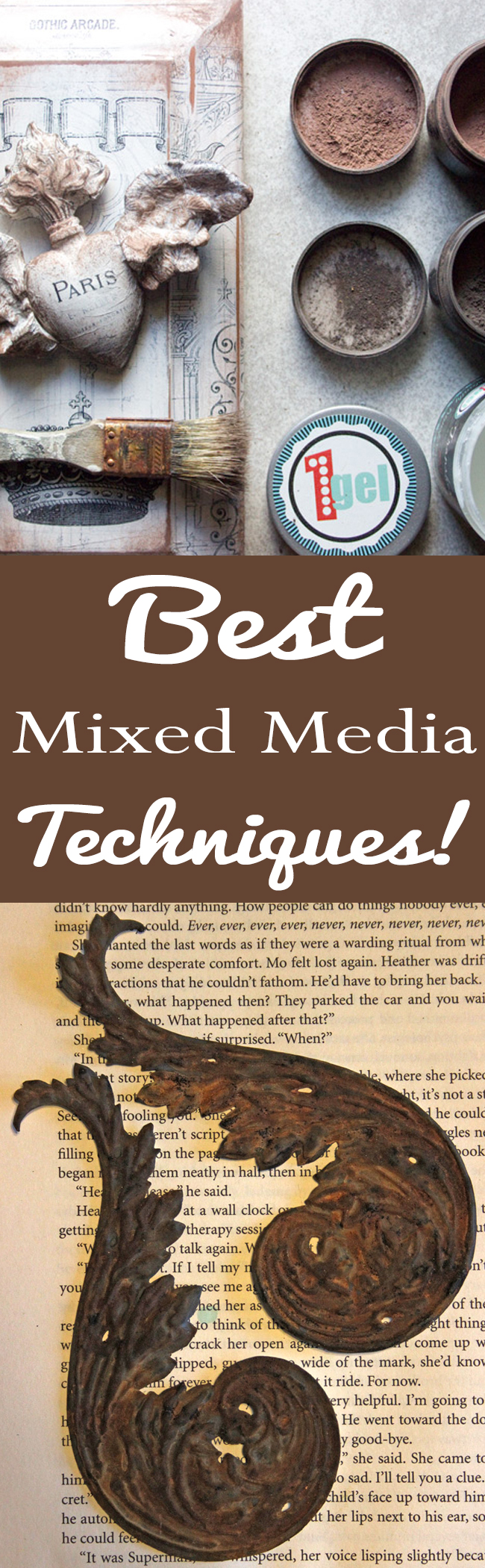 10 Best Mixed Media Techniques! - The Graphics Fairy