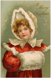 7 Dickens Christmas Girls Images! - The Graphics Fairy