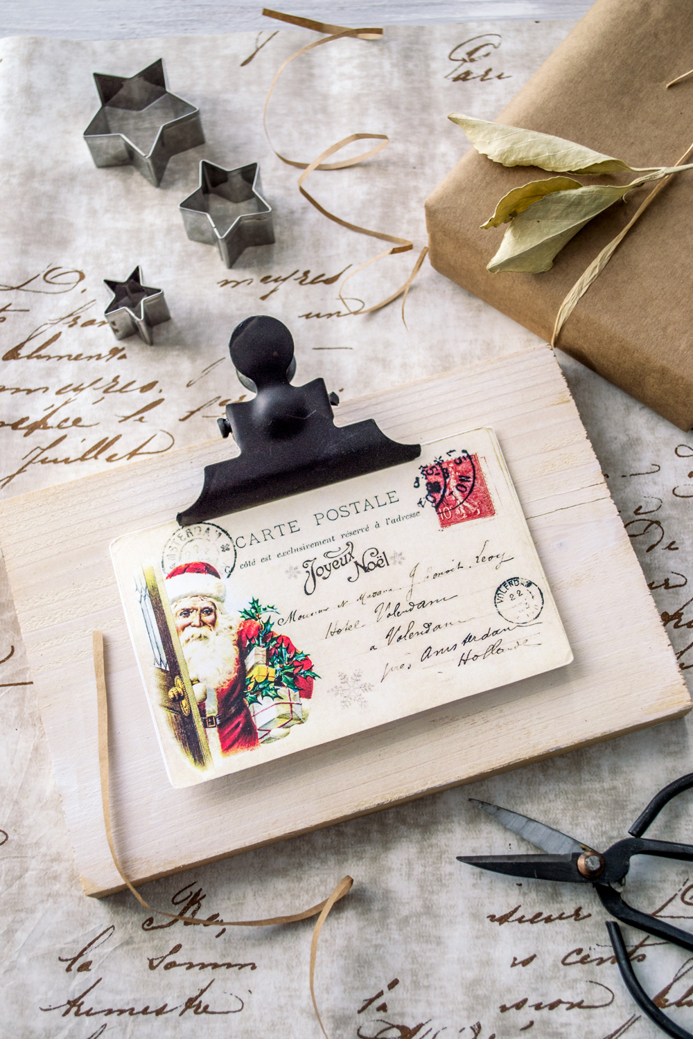 4 Digital Antique Vintage Style Postcards