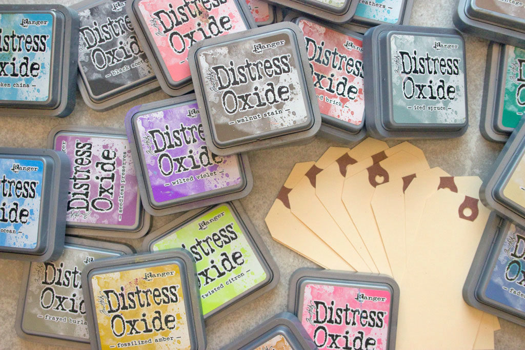 Colors of Distress Oxide Inks