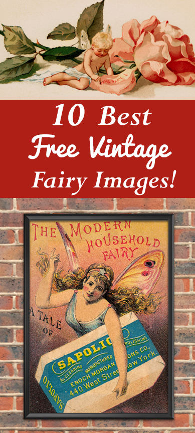Best Free Vintage Fairy Images Pinterest Graphic