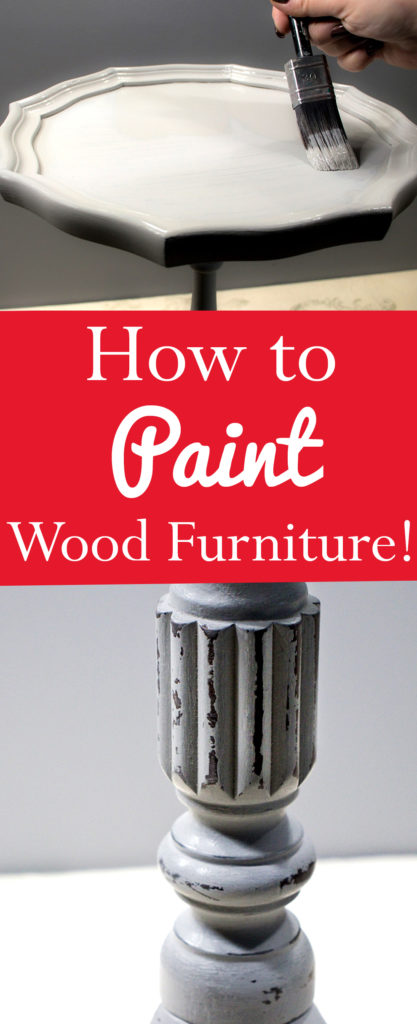 How to Paint Wood Furniture
