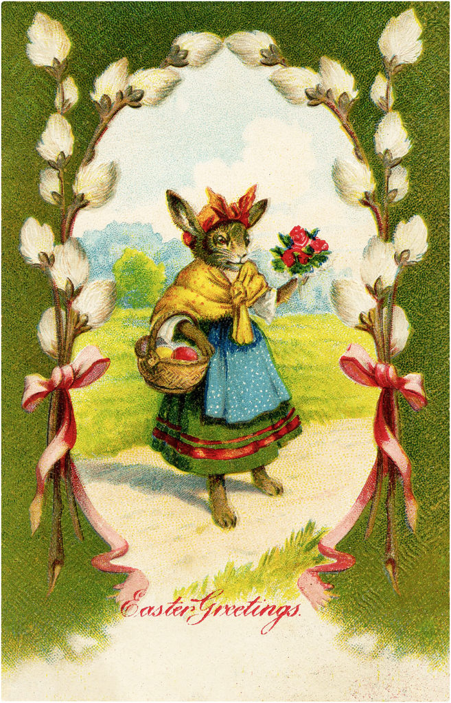 Vintage Easter Bunny Picture