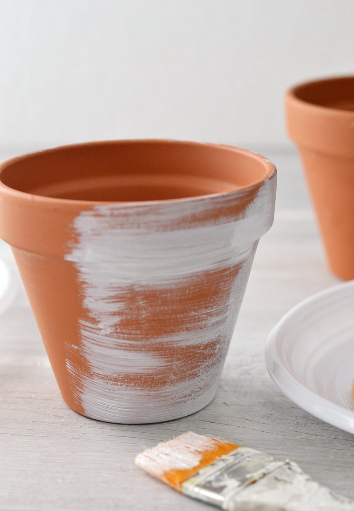 Painting Terracotta Pots