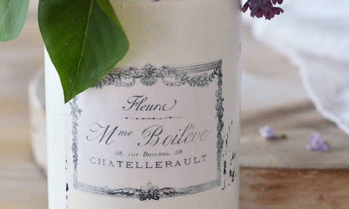 DIY Vintage French Recycled Tin Cans Project & Free Printable!