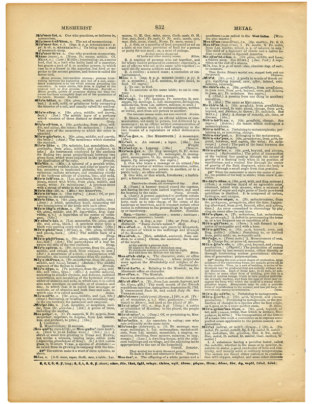 dictionary page