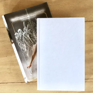 Blank book cover