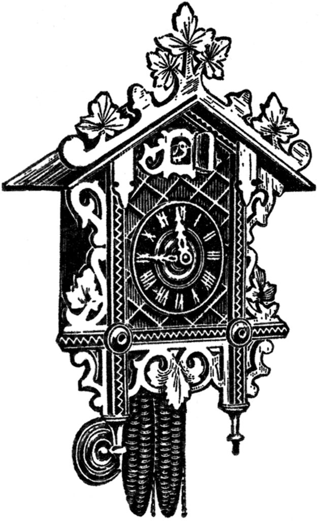 Clip Art Cuckoo Clock Image