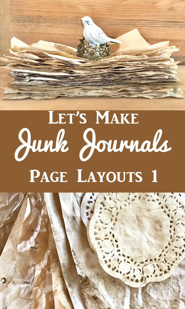 Junk Journals Page Layout 1
