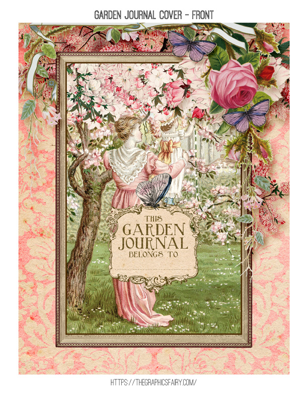 Free Printable Journal Cover for Gardeners