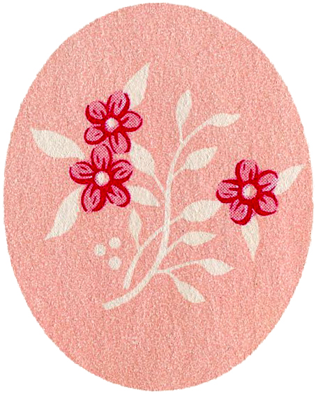 Pink Floral Sticker