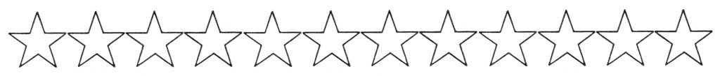 Clipart Stars Outline Border