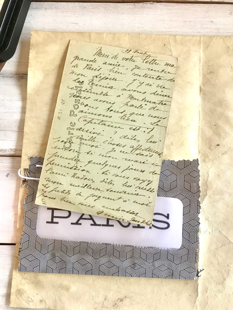 
french letter on paris