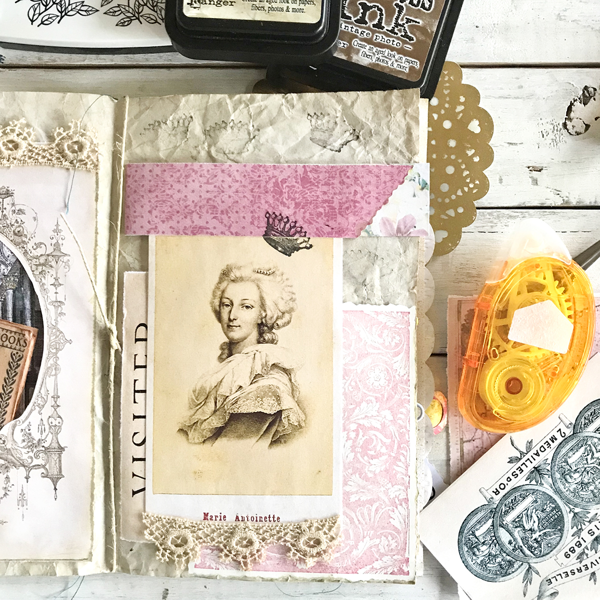 Marie Antoinette Journal page