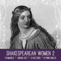 Shakespeare lady image