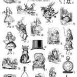 Alice in Wonderland Collage