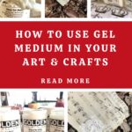 How to use Gel Medium in your Art Pin