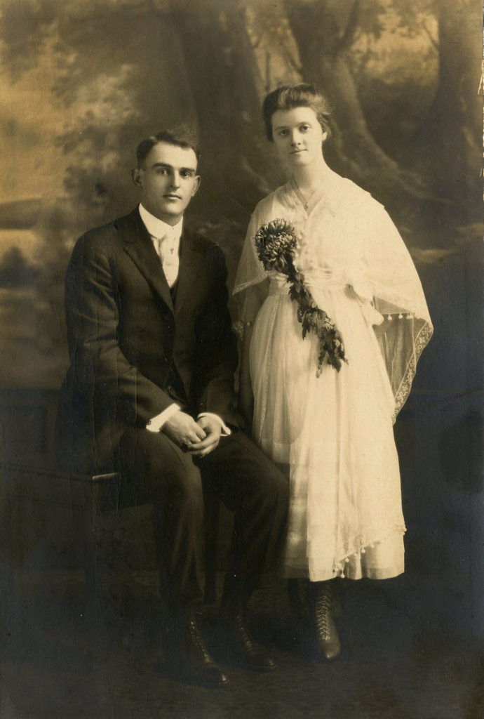 Old Wedding Photo
