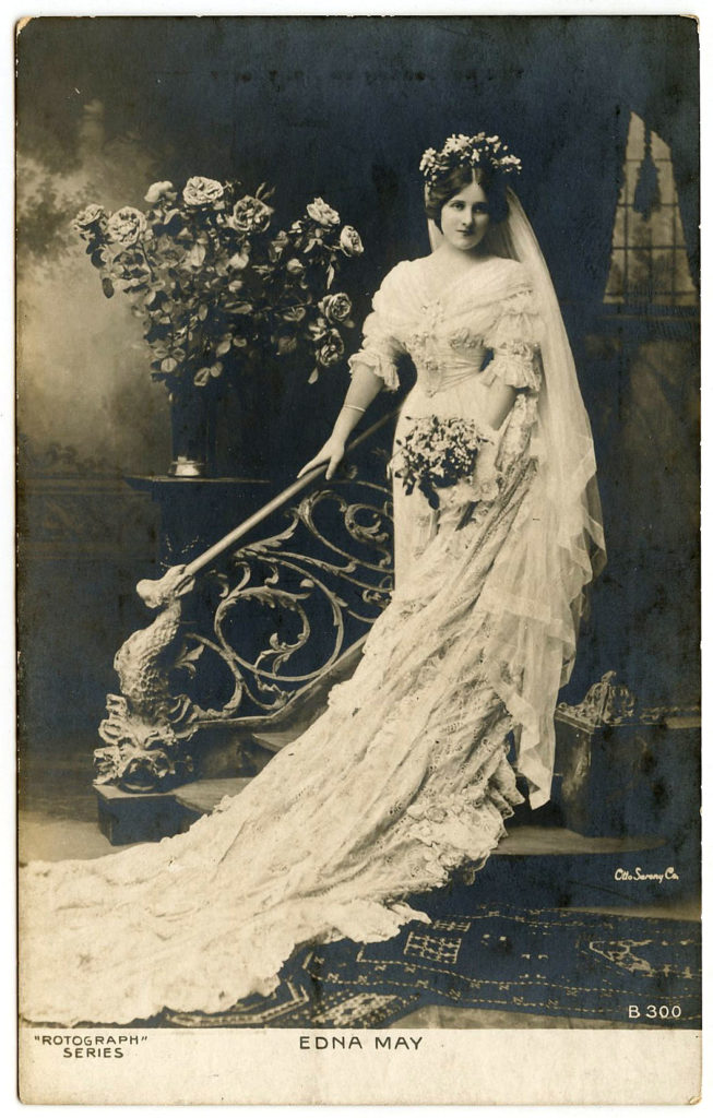 Real Photo Postcard Bride