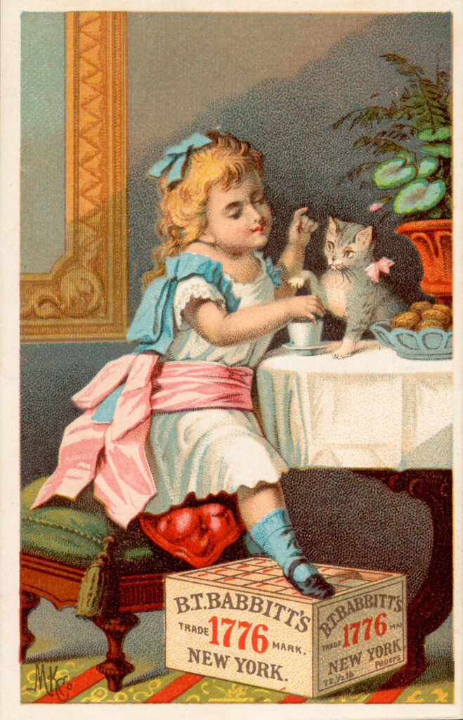 Tea with Kitten Image