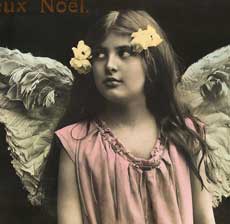 Photo of girl with Angel Wings