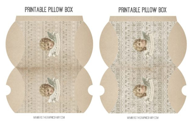 ornamental trim collage pattern box