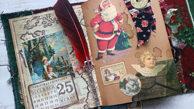 Christmas Scrapbook pages