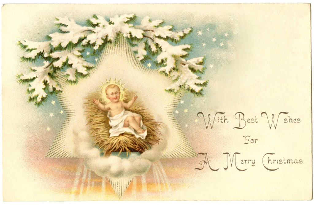 Christmas Jesus Manger Image