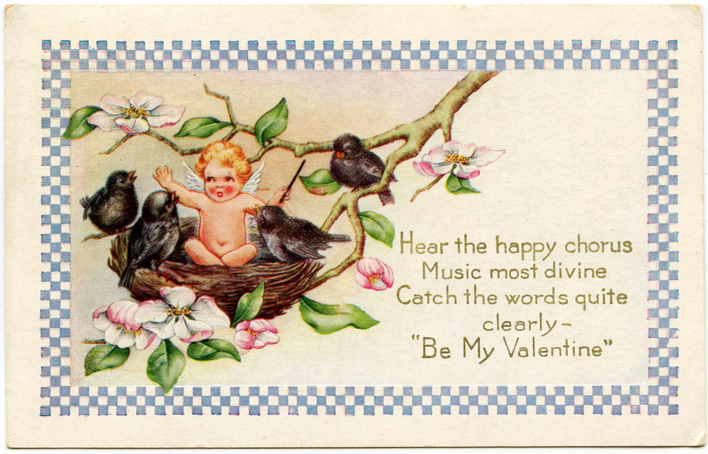 Valentine Bird's Nest Image