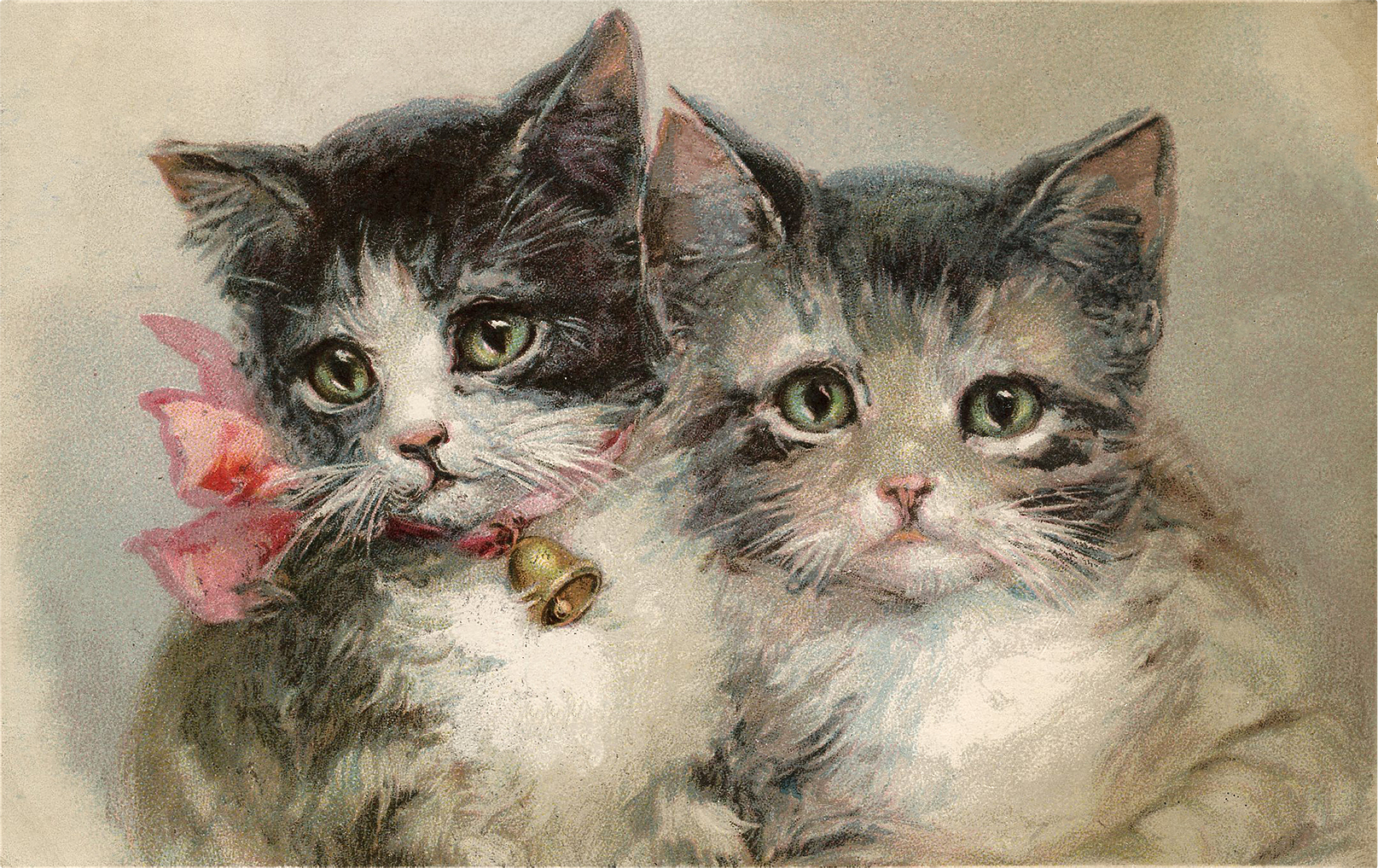 Vintage Kittens Image