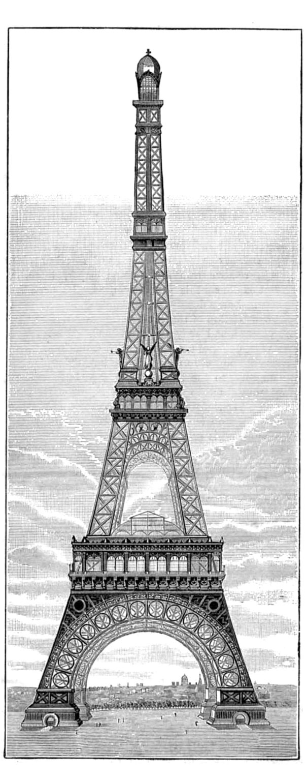 9 Vintage Eiffel Tower Clip Art! - The Graphics Fairy