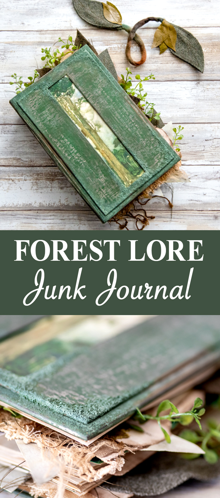 Forest Lore Junk Journal - Design Team Nik the Booksmith! - The ...