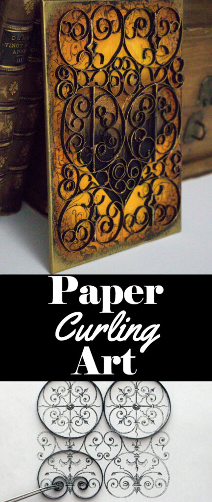 Paper Curling Art