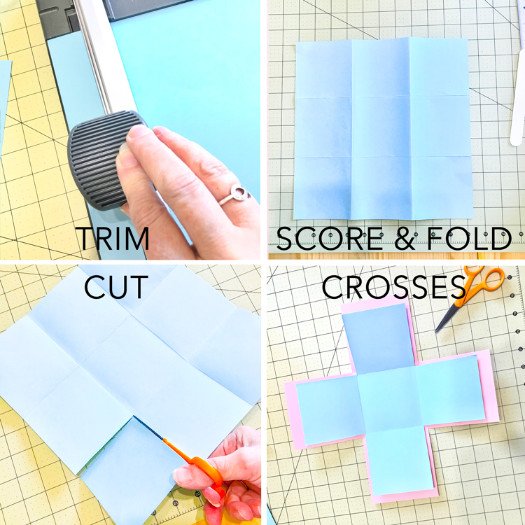 cutting and folding paper