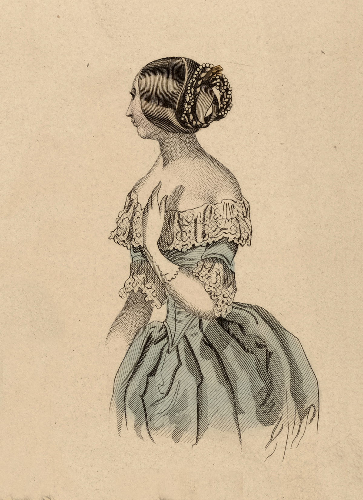 Victorian Woman Fashion Picture