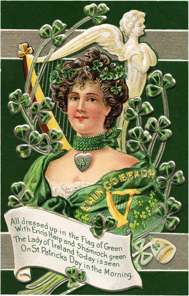 20 St Patricks Day Clip Art Ladies! - The Graphics Fairy