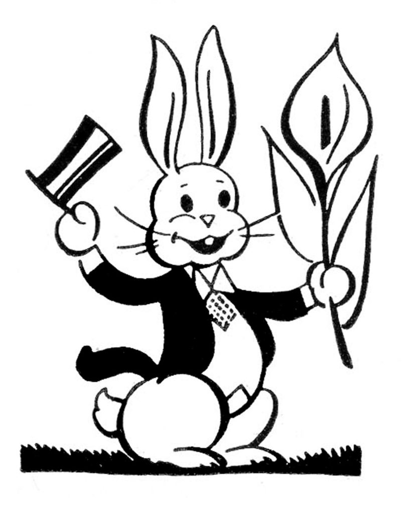 easter bunny clipart