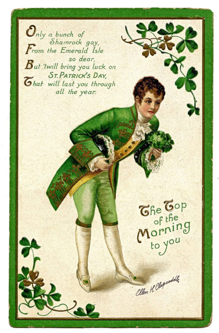 st paddys day free cards