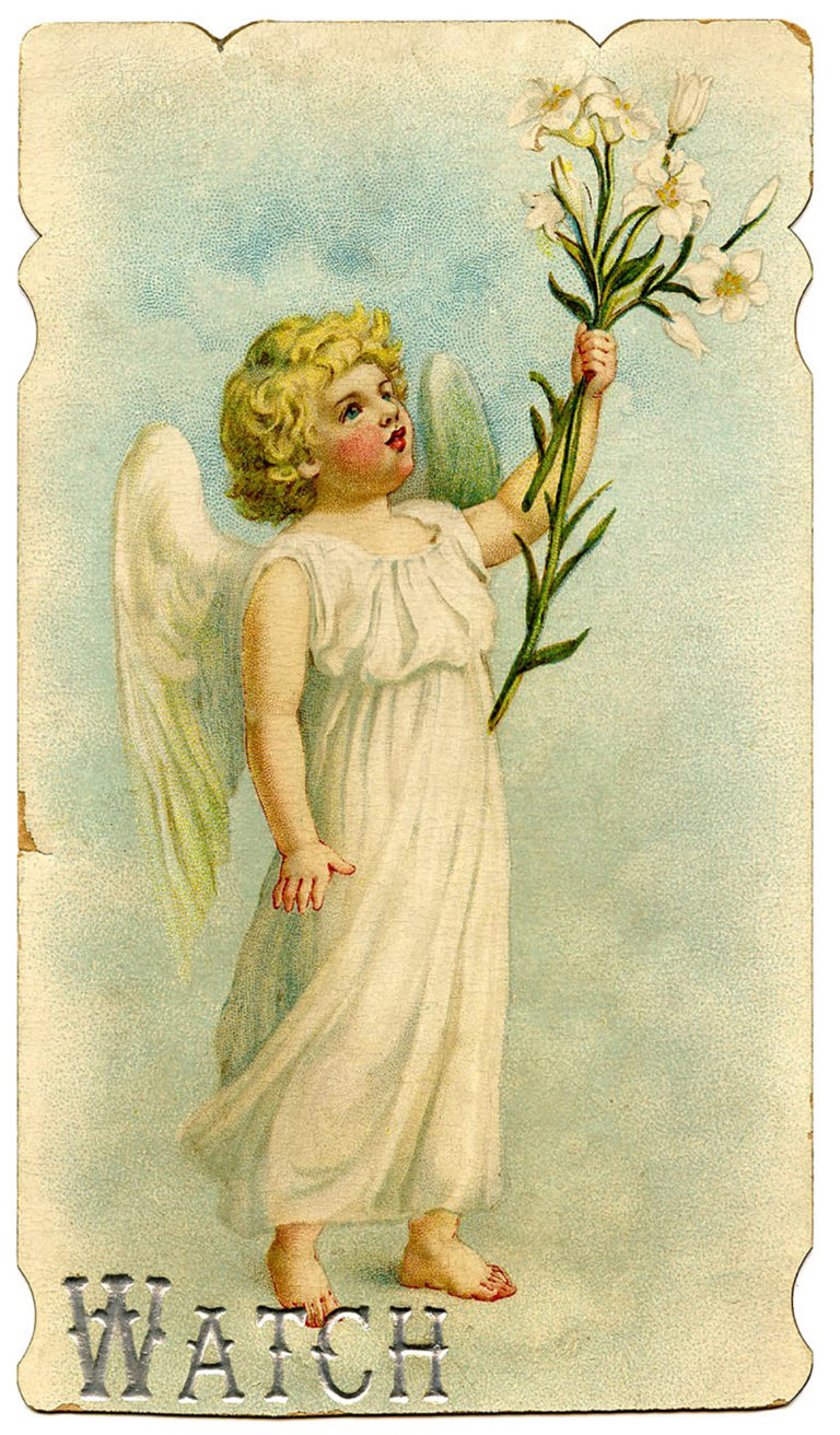 24 Easter Angels Pictures! - The Graphics Fairy