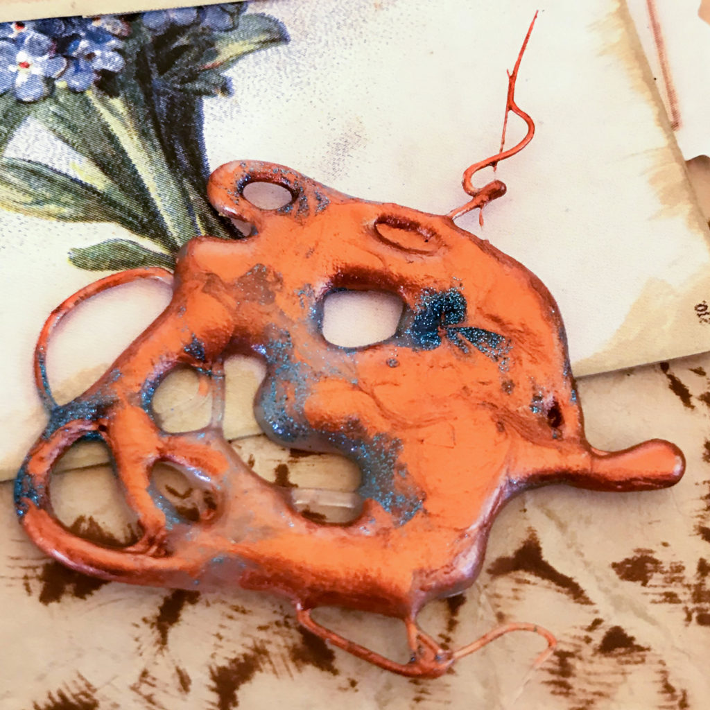 Copper Glue Embellishment