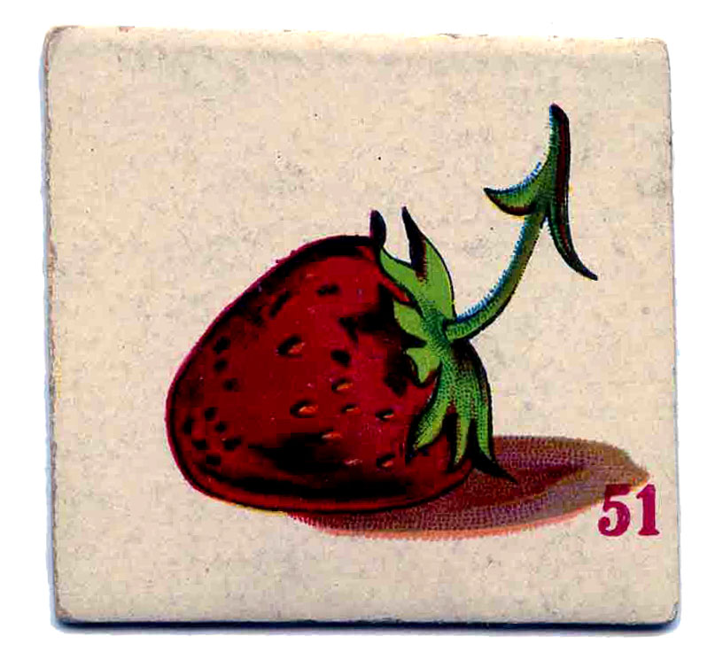 vintage strawberry clip art