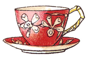 24 Pretty Teacup Pictures! - The Graphics Fairy