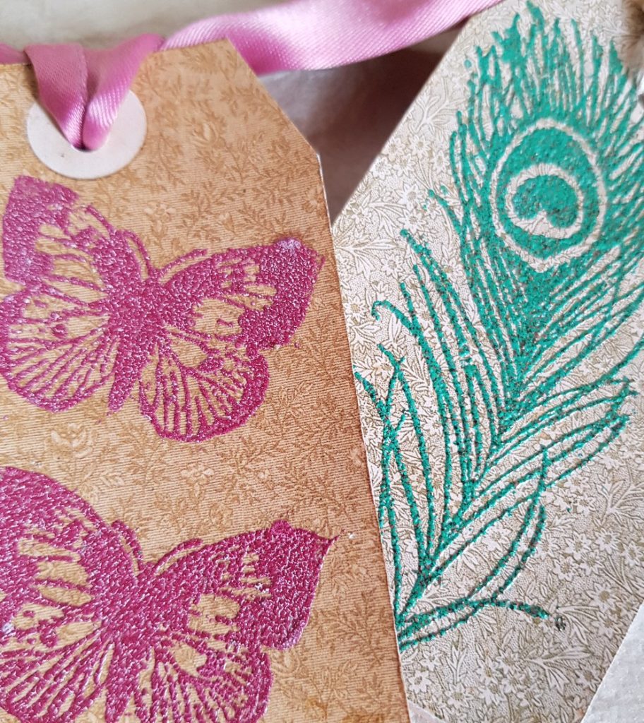 Embossed Tags