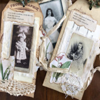 Vintage Portrait Tags feature