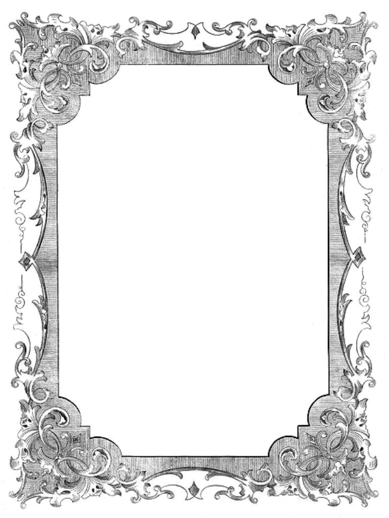 Vintage Fanciful Frame