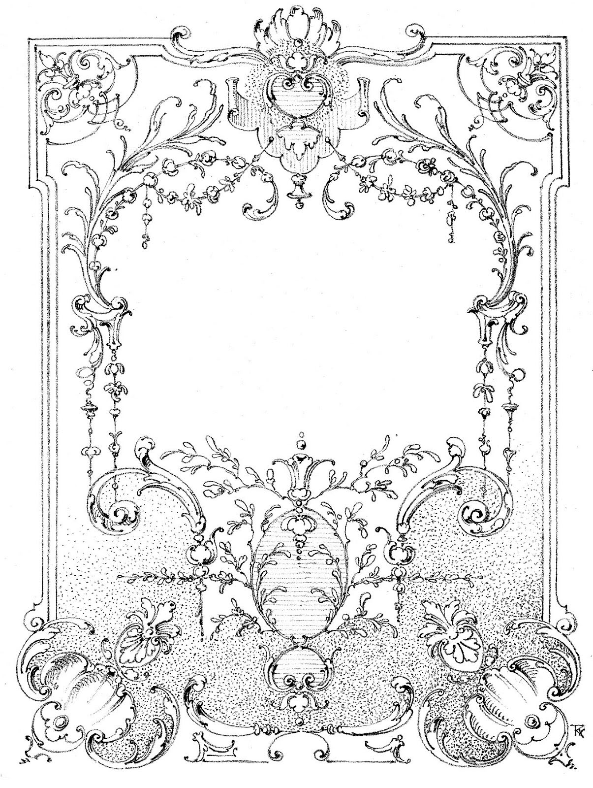 24 Frame Clipart Fancy And Ornate Updated The Graphics Fairy