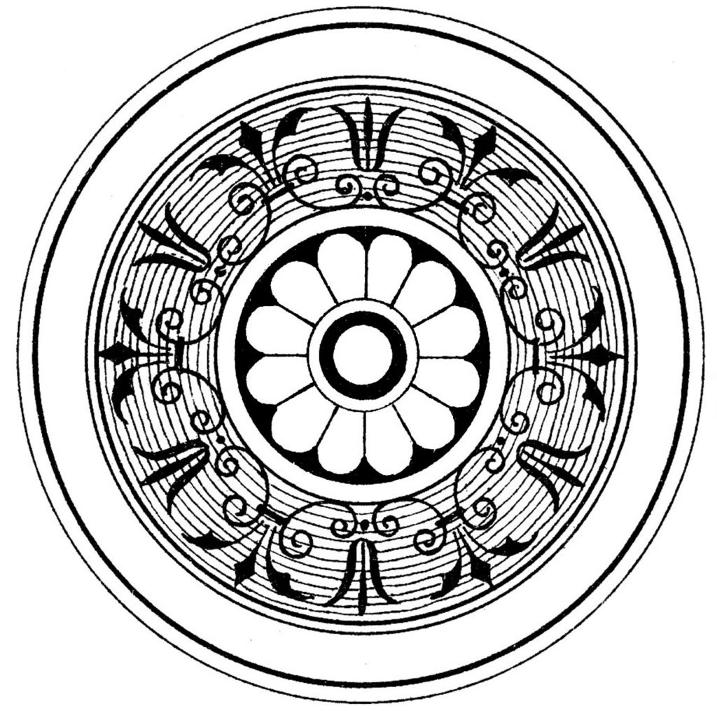 Medallion Round Ornament