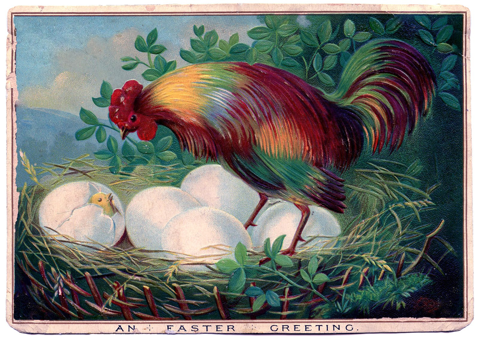 Vintage-Easter-Image-Hen-GraphicsFairy