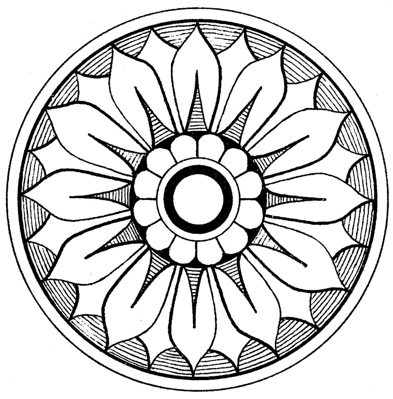 White Medallion