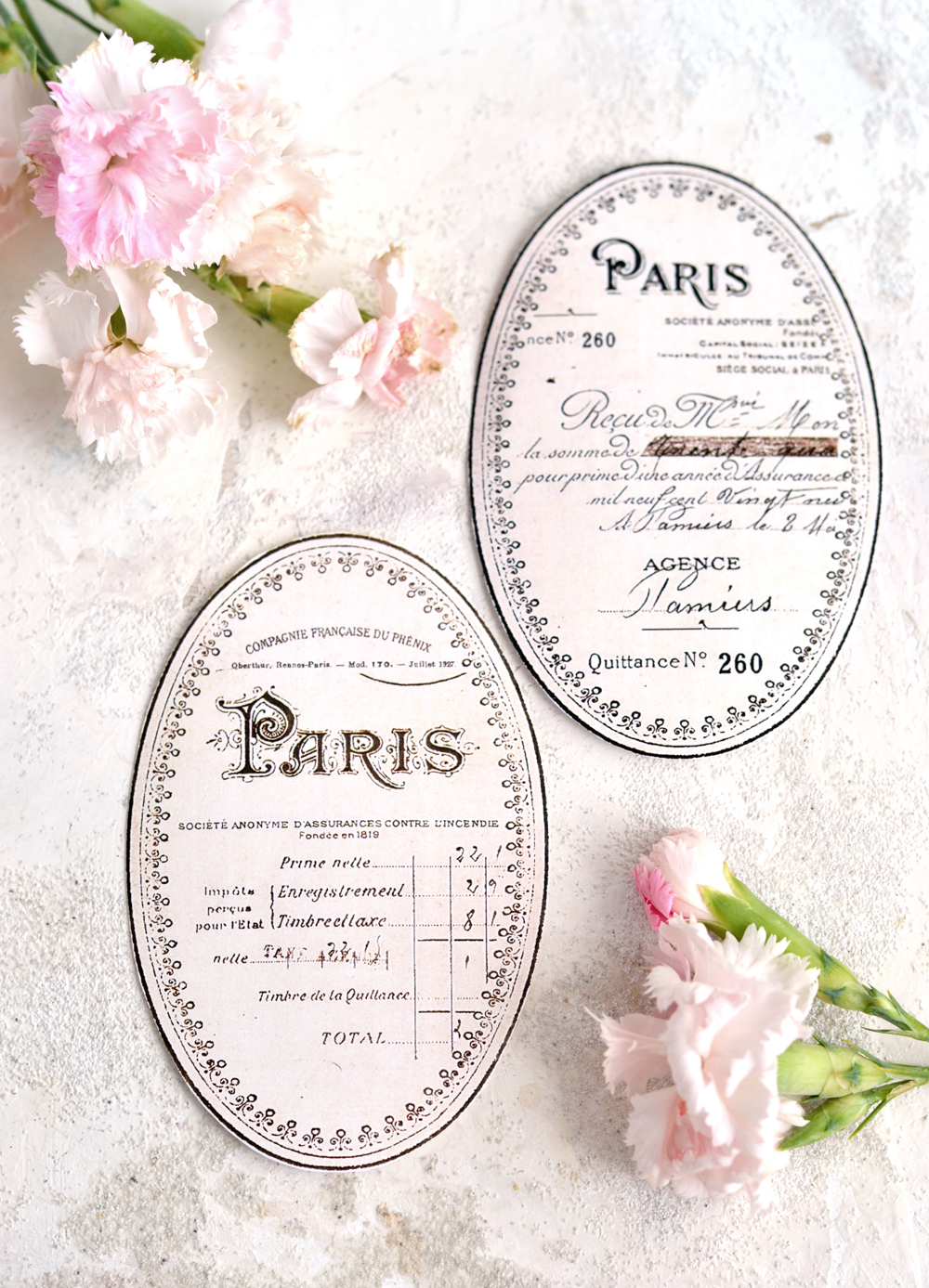 Printable French Labels